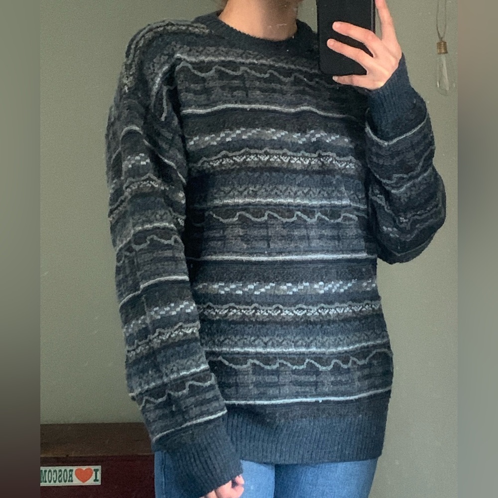 Vintage funky crewneck sweater